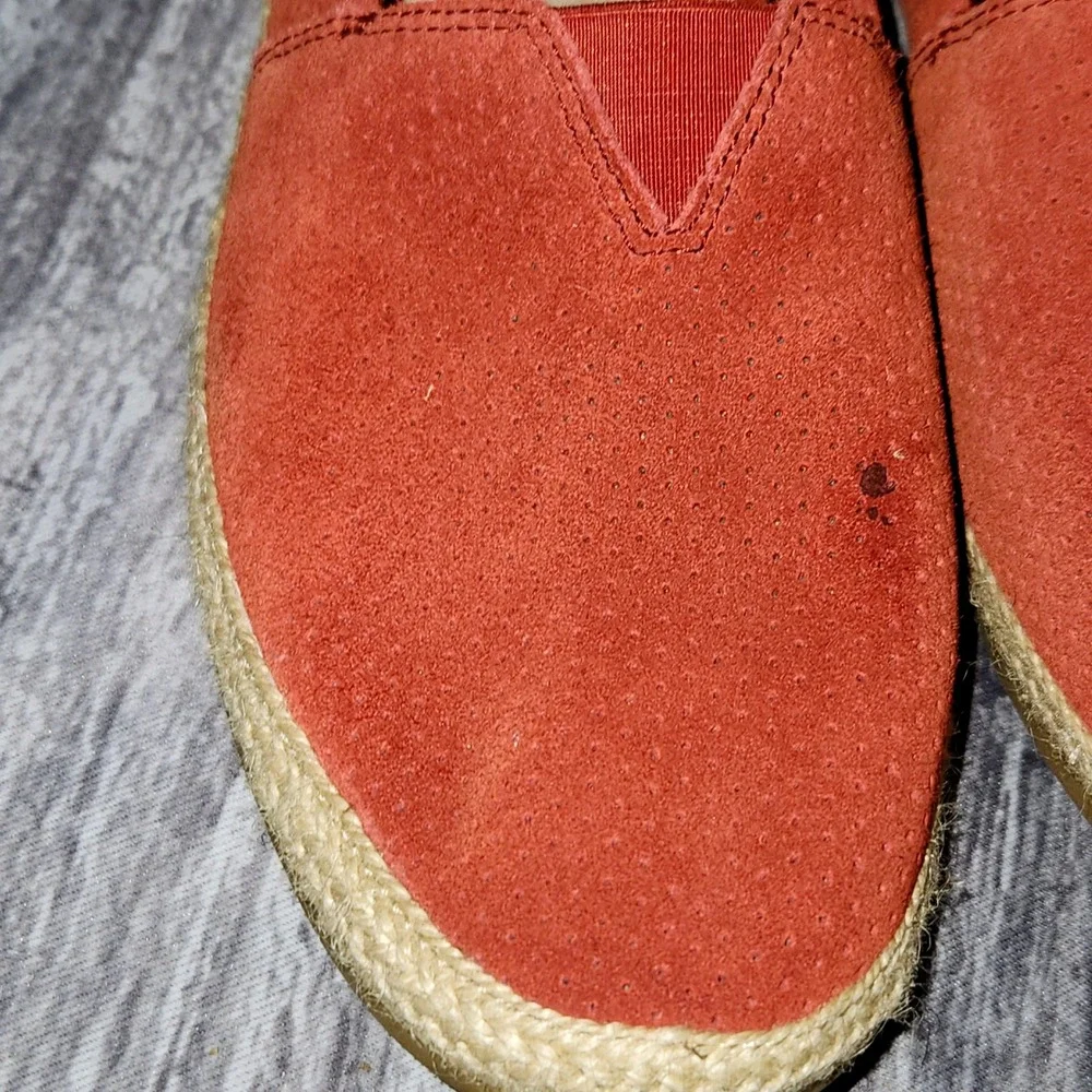 Clarks Collection Women's Suede‎ Espadrille Slip On Loafers Size 9M